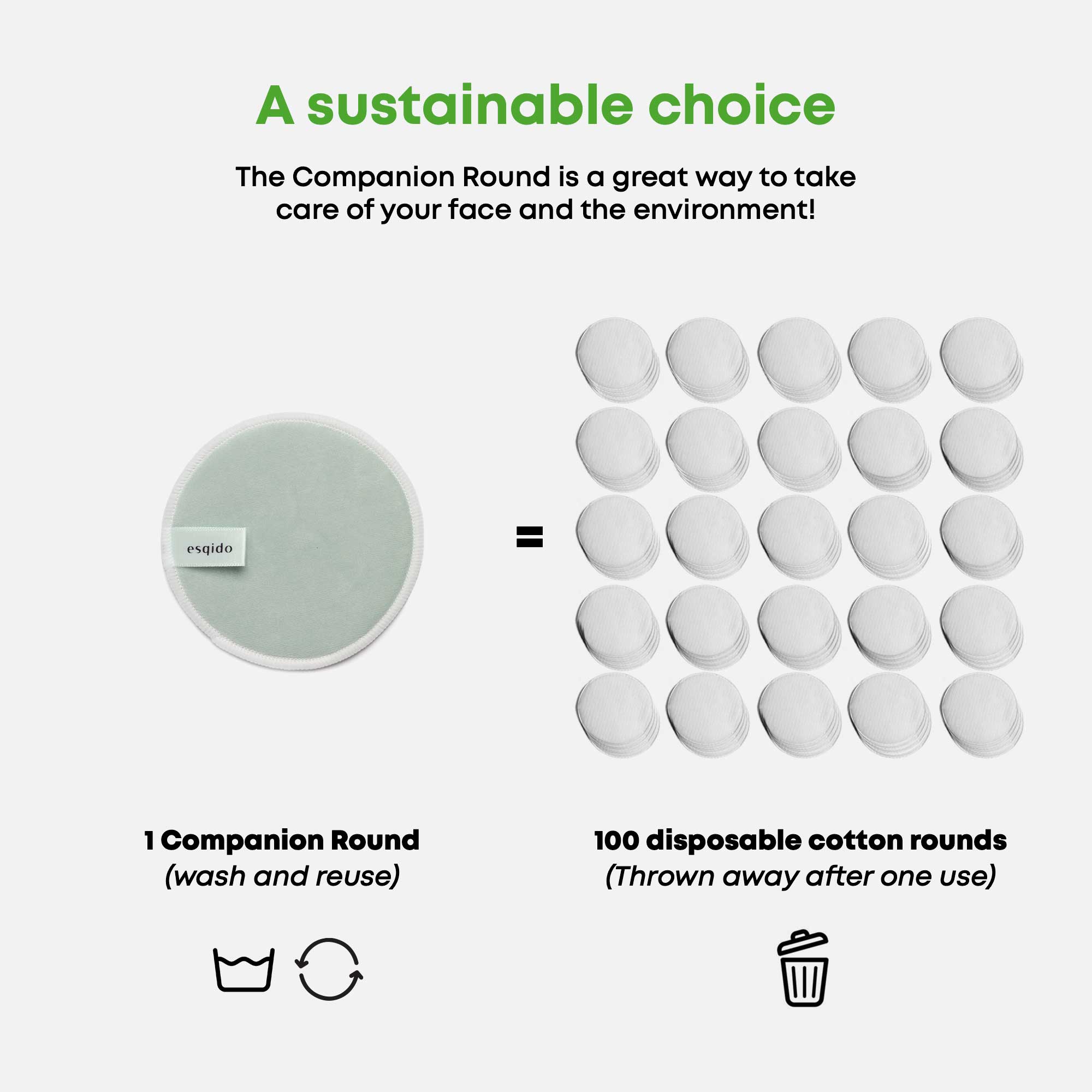 Reusable Makeup Rounds (5 rounds)