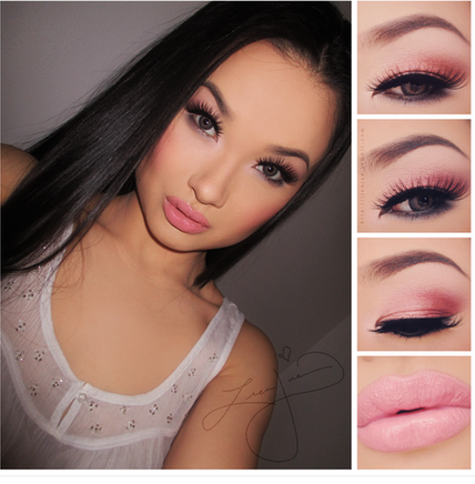 Easy Romantic Smokey Eye Makeup Look