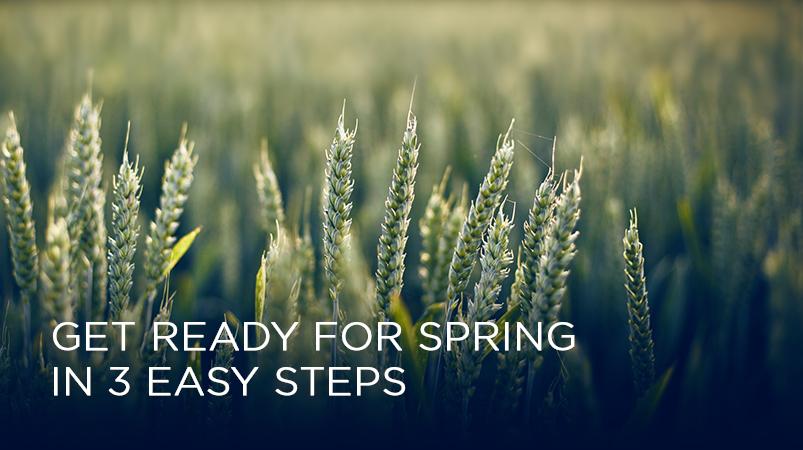 Get Ready for Spring in 3 Easy Steps