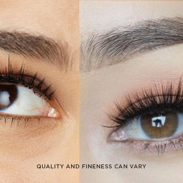 What's the difference between silk lashes, faux mink lashes, and real mink lashes?